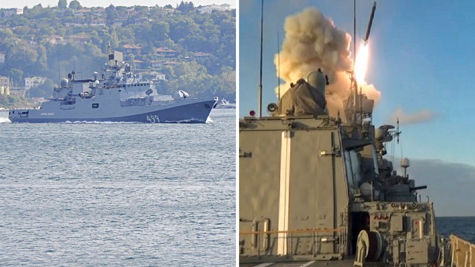 "Zagrożenie wzrasta". Rosja wysłała fregatę. Dowódcą zdrajca