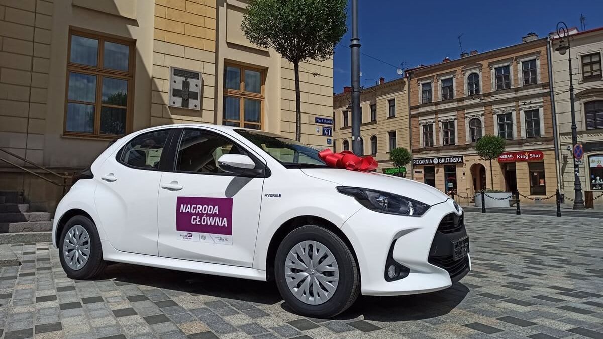 Hybrydowa Toyota Yaris nagrodą główną w loterii Rozlicz PIT w Lublinie