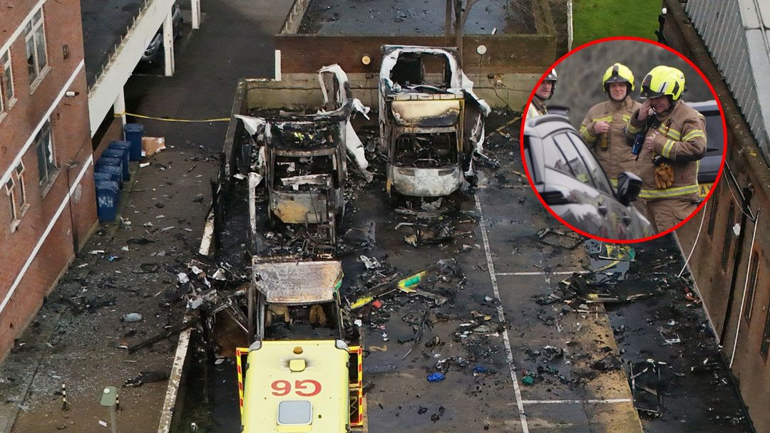 "Szokujący antysemicki atak". Podpalili cztery karetki w Londynie