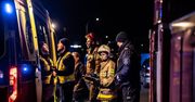 Krotoszyn: Pożar mieszkania. Ewakuacja kapturem ewakuacyjnym