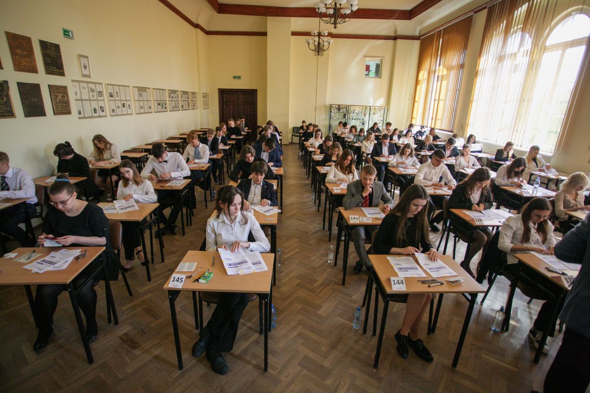 Egzamin maturalny. Zdjęcie ilustracyjne