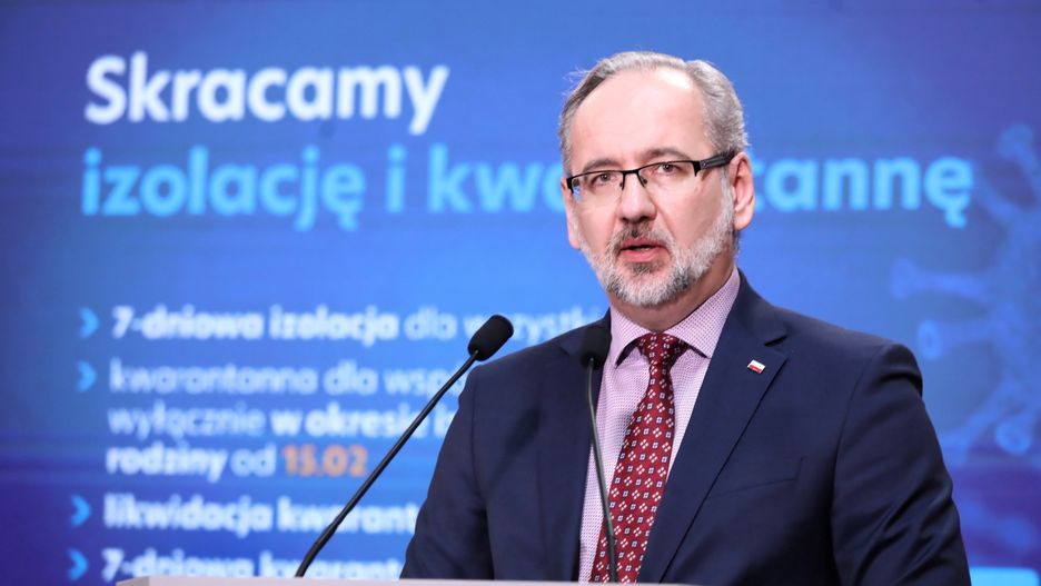Adam Niedzielski o zmianach w kwarantannie i izolacji 