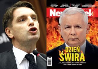 Lis o Kaczyńskim: "DZIEŃ ŚWIRA" (FOTO)