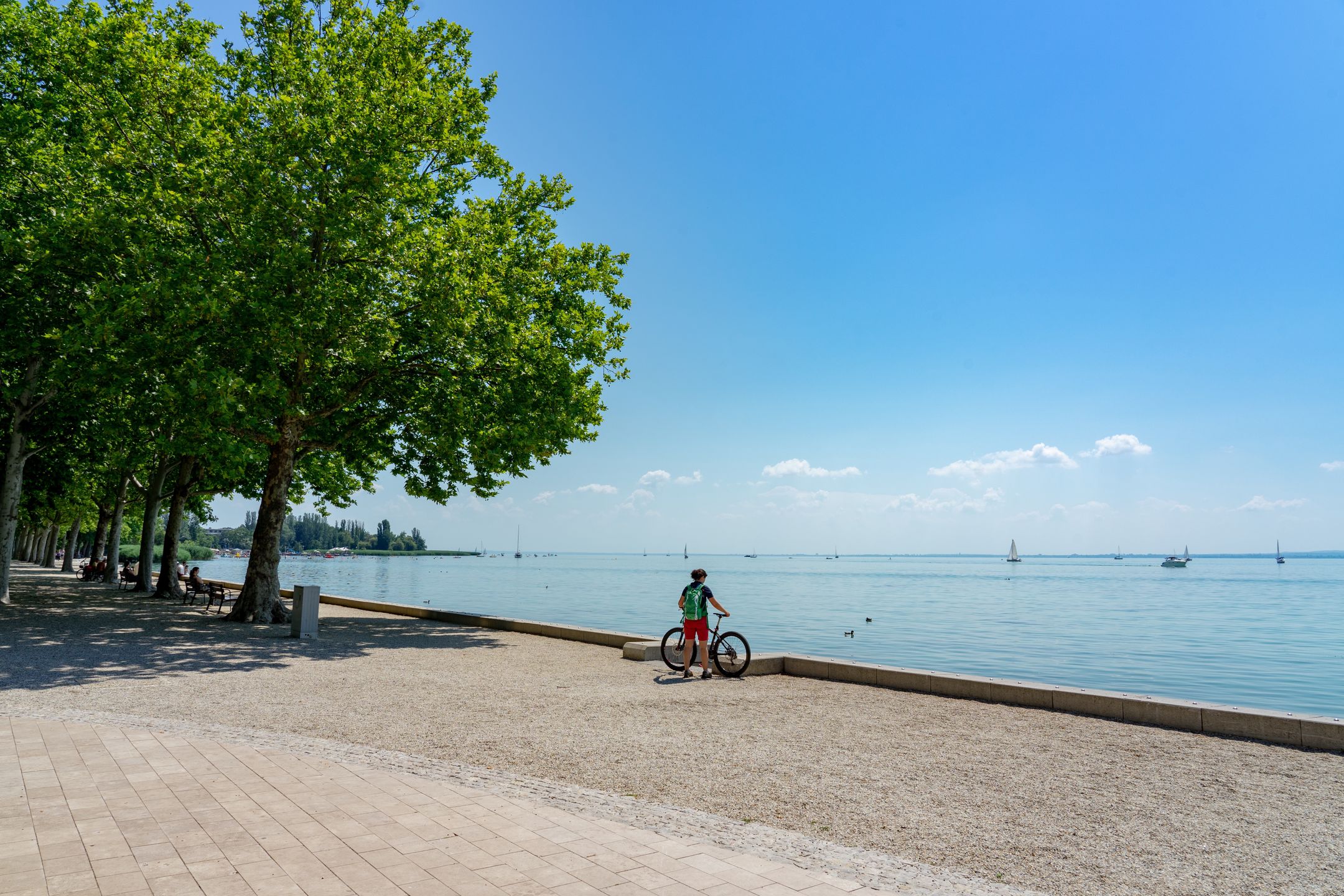 Plaża nad Balatonem 
