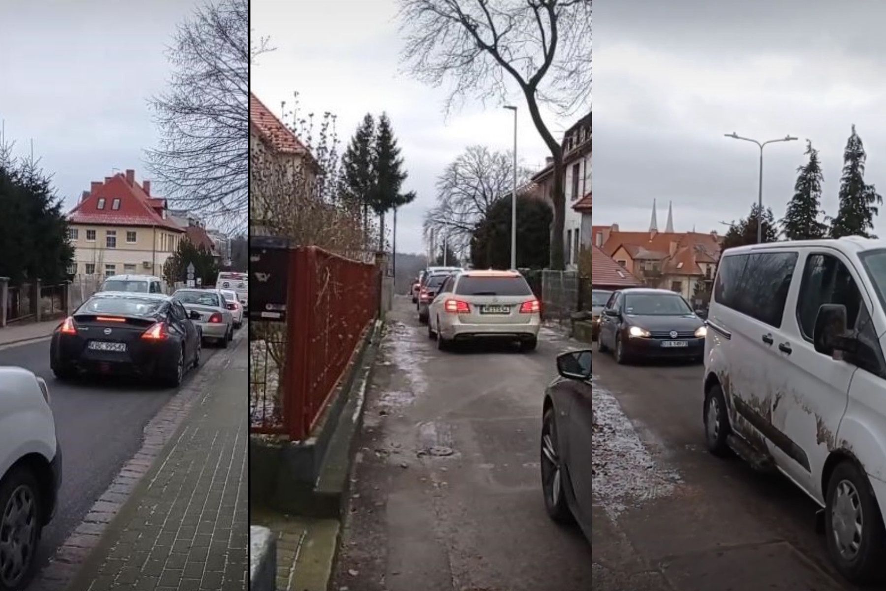 Zgorzelec Tak wygląda zator na jednym ze skrzyżowań w mieście