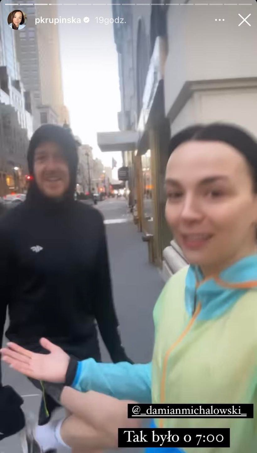 Krupińska i Michałowski polecieli do NYC
