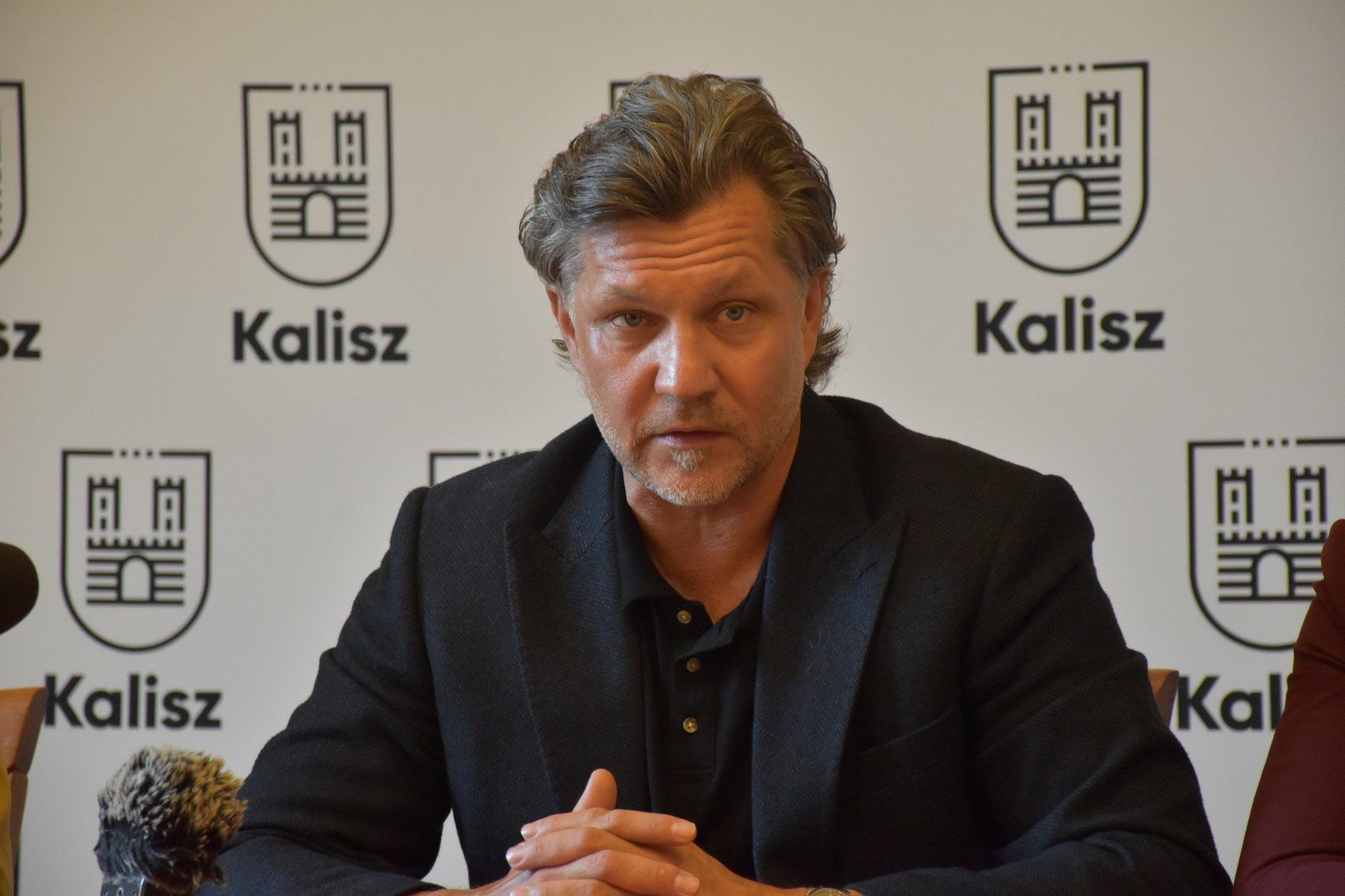 Konferencja prasowa na temat dofinansowania z Programu Ochrony Ludności i Obrony Cywilnej na lata 2025-2026 dla Miasta Kalisza