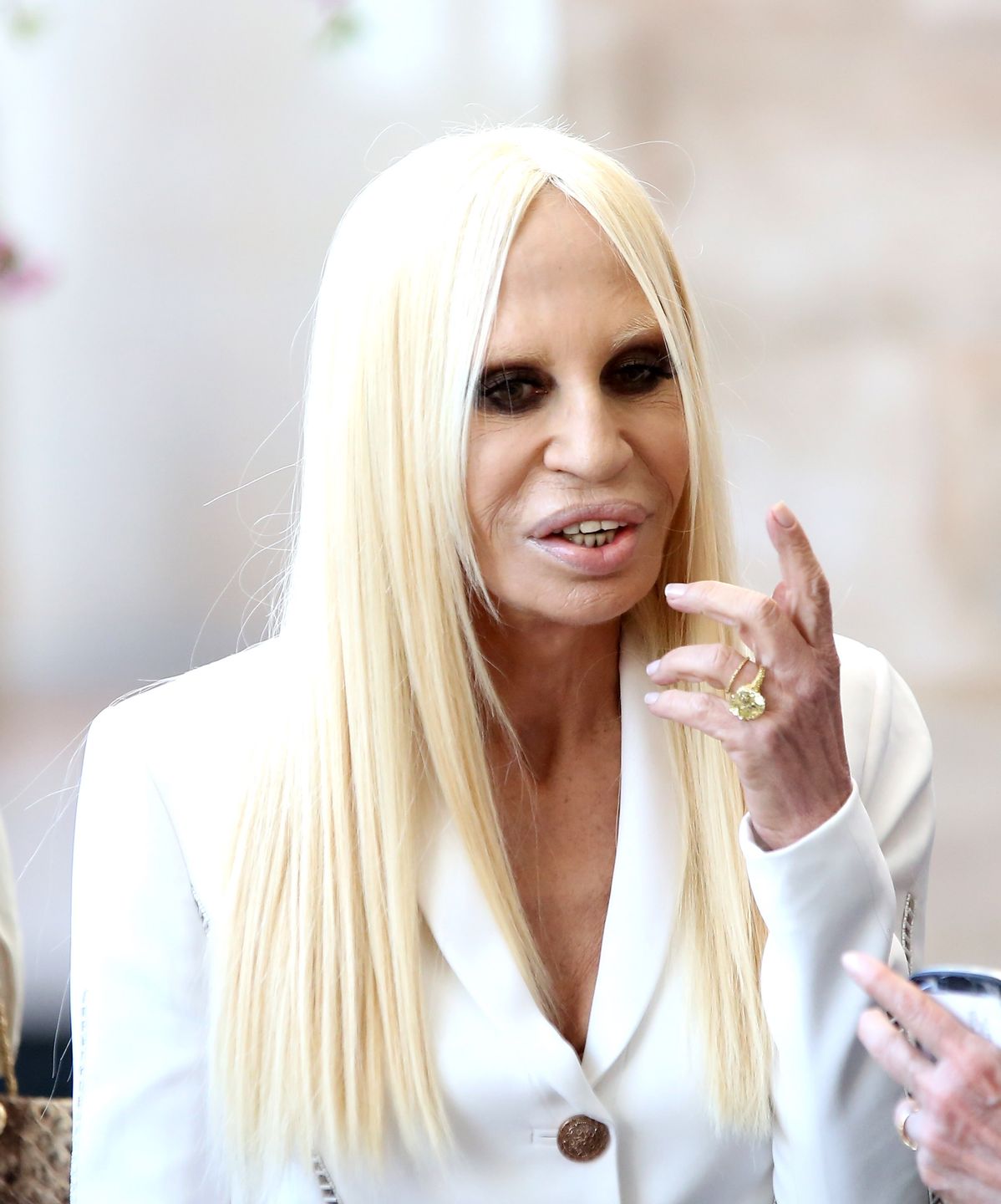 Donatella Versace w 2014 roku 