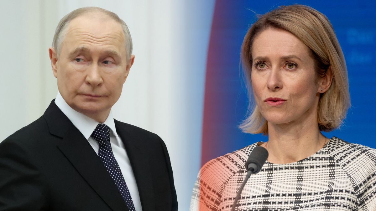 Władimir Putin, Kaja Kallas