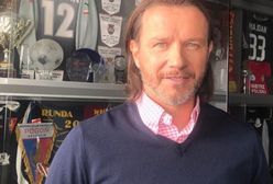 Radosław Majdan udzielał wywiadu. Nie zauważył istotnego szczegółu