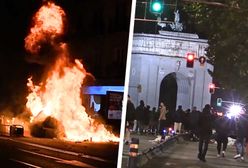 Chaos na ulicach Madrytu. Tysiące ludzi starło się z policją