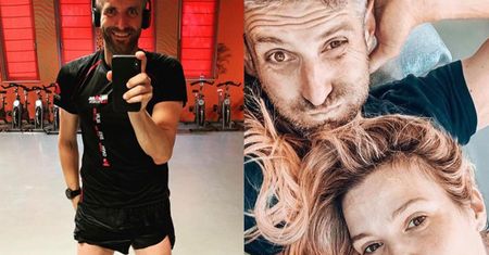 Maciej Dowbor eksponuje umięśnione uda: "Trochę spuchły mi czwórki"