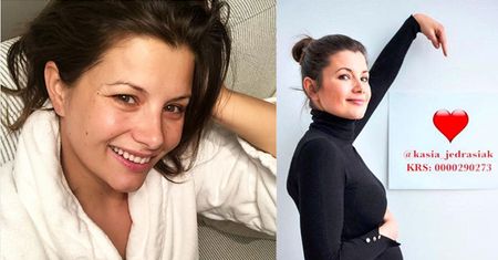 Agnieszka Sienkiewicz zapewnia na Instagramie: "Nie będzie tu zdjęć z pięknie rosnącym "brzuszkiem""