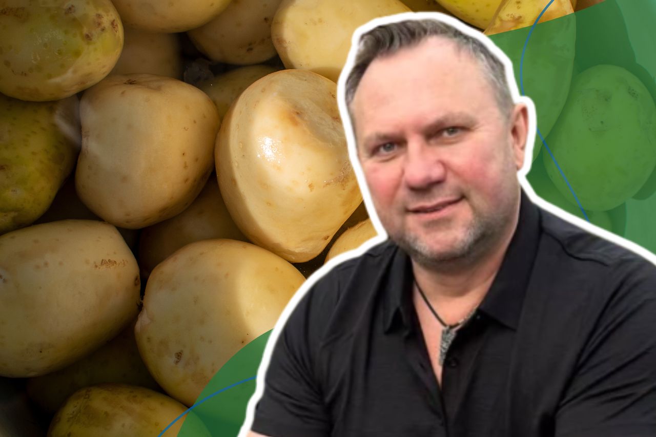 Zapomnij o szczoteczce. Patent Tomasza Strzelczyka na młode ziemniaki oszczędza mnóstwo czasu