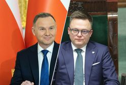 Duda napisał do Hołowni. Odpowiedział mu na sali plenarnej