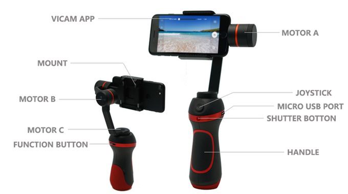 Vimble S - niedrogie i stabilne filmowanie smartfonem 2