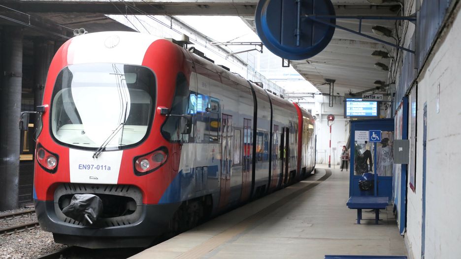 Pociąg Warszawskiej Kolei Dojazdowej