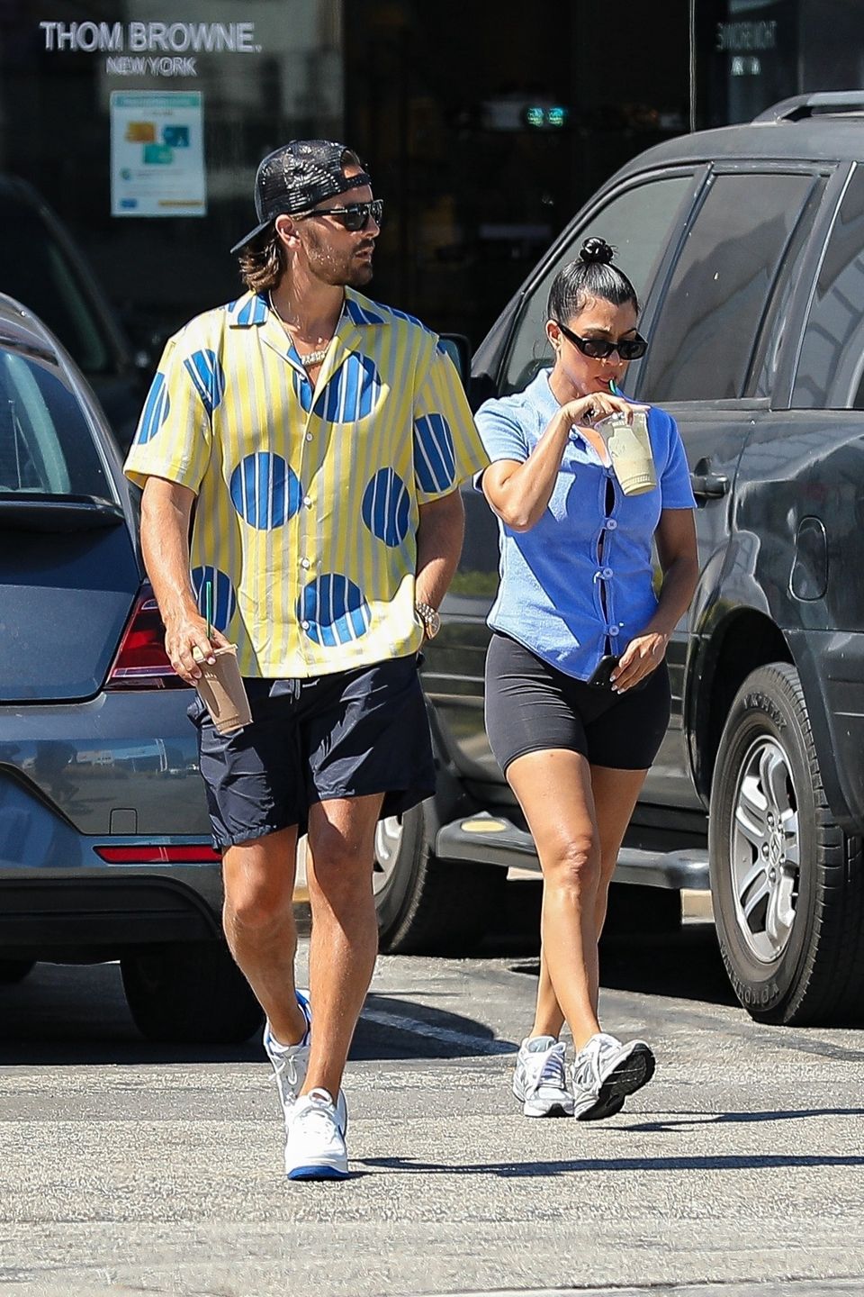 Kourtney Kardashian i Scott Disick poszli razem na kawę