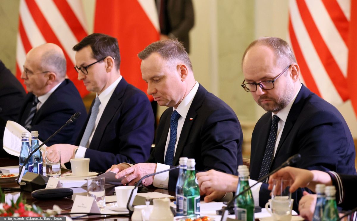 Mateusz Morawiecki, Andrzej Duda, Marcin Przydacz