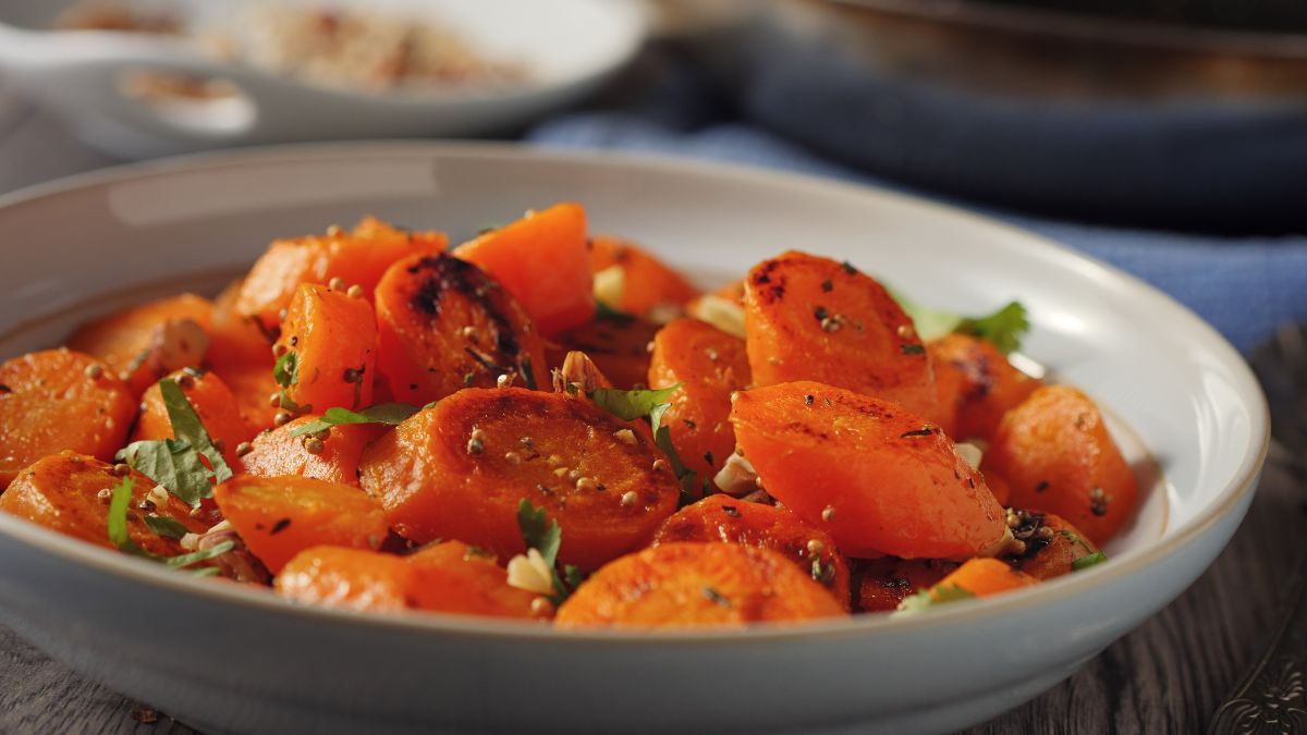 Duszona marchewka - Pyszności