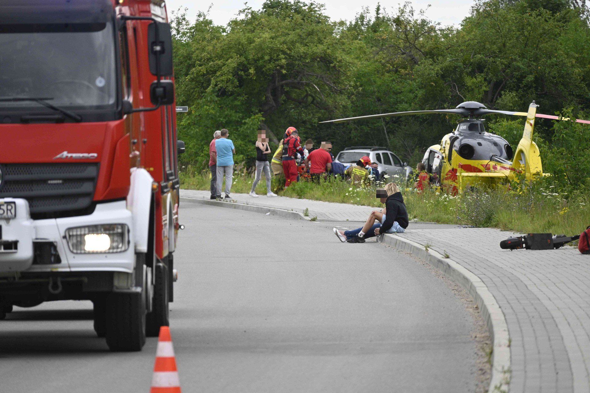 W wyniku obrażeń w szpitalu zmarł 15-letni chłopiec, który miał wypadek na hulajnodze w Świeciu