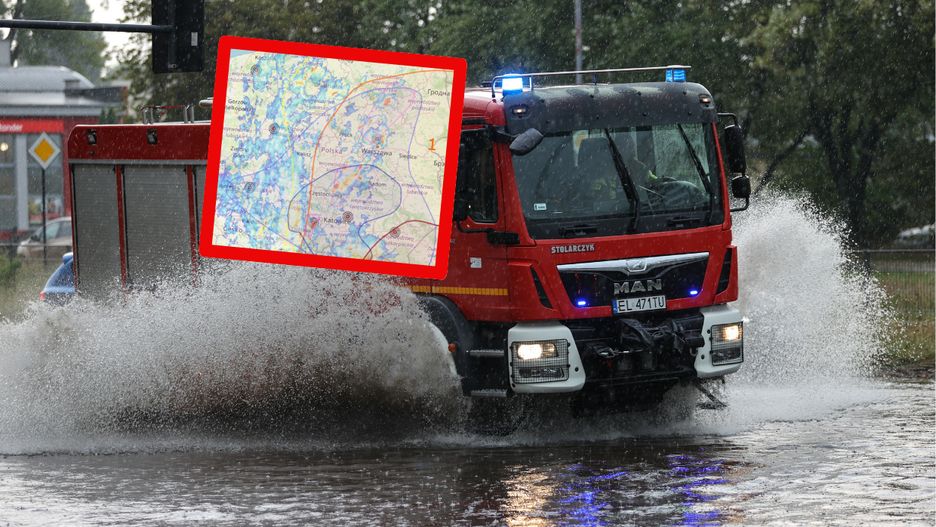 Służby szykują się na skutki nawalnych opadów deszczu