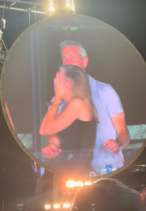 Para na koncercie Coldplay
