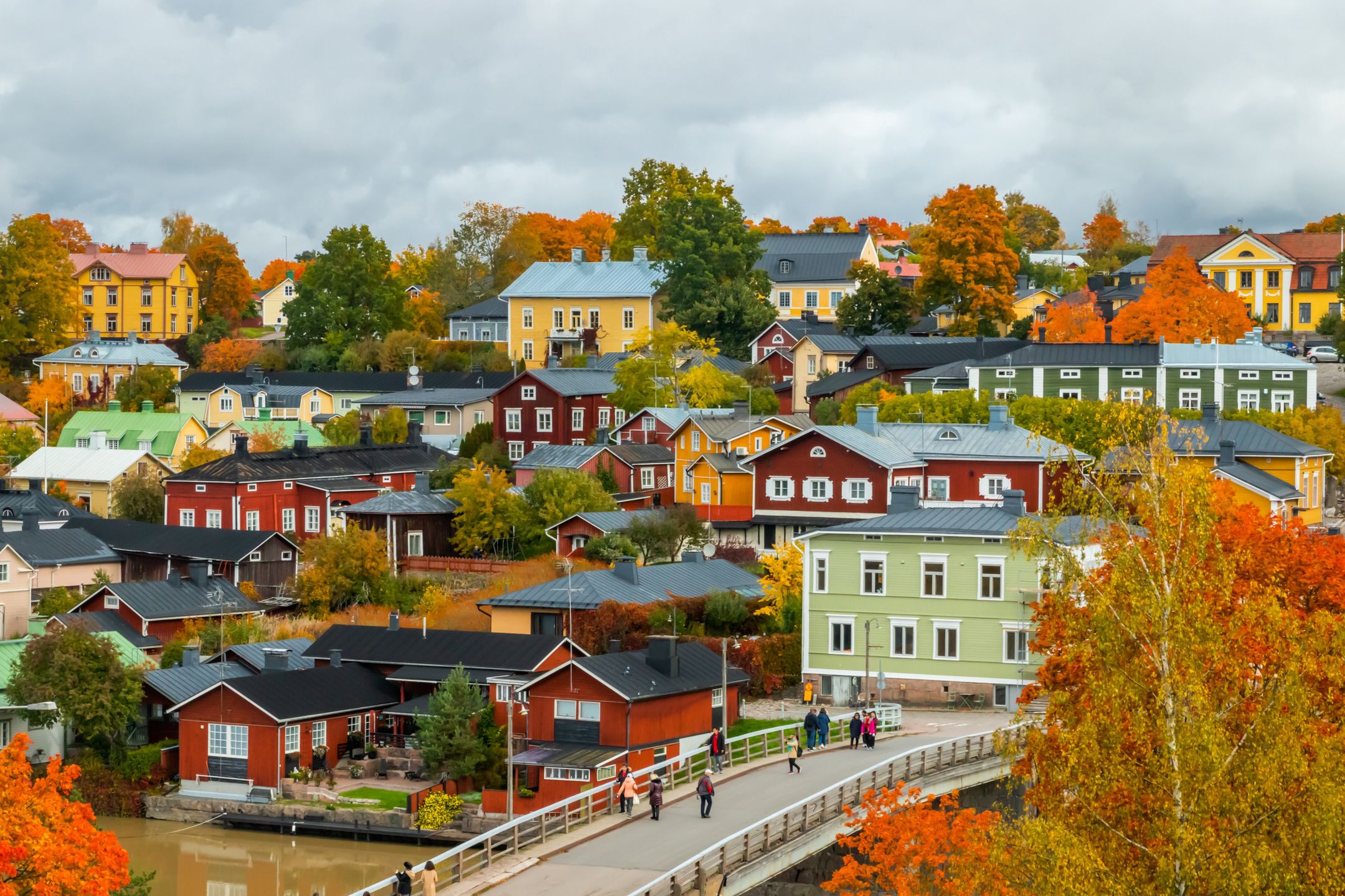 Finlandia gwarantuje widoki jak z bajki - na zdjęciu Porvoo - jedno z najstarszych miast w kraju