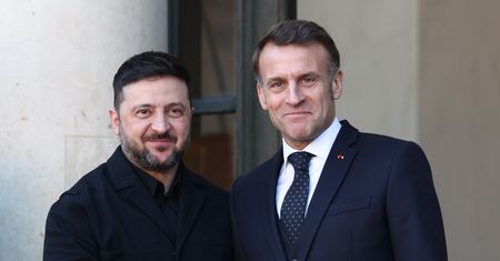 Zełenski po rozmowie z Macronem: liczymy na wsparcie, które wzmocni naszą pozycję negocjacyjną