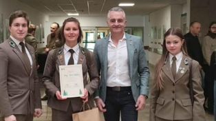 Biłgorajscy leśnicy podbijają Kraków. Kinga Skrok-Wolska na podium