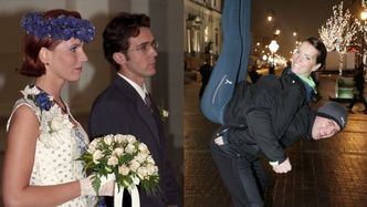 Przysięgali sobie miłość do końca życia, a dziś walczą w sądzie. Tak 29 lat temu wyglądał ślub Pauliny Smaszcz i Macieja Kurzajewskiego