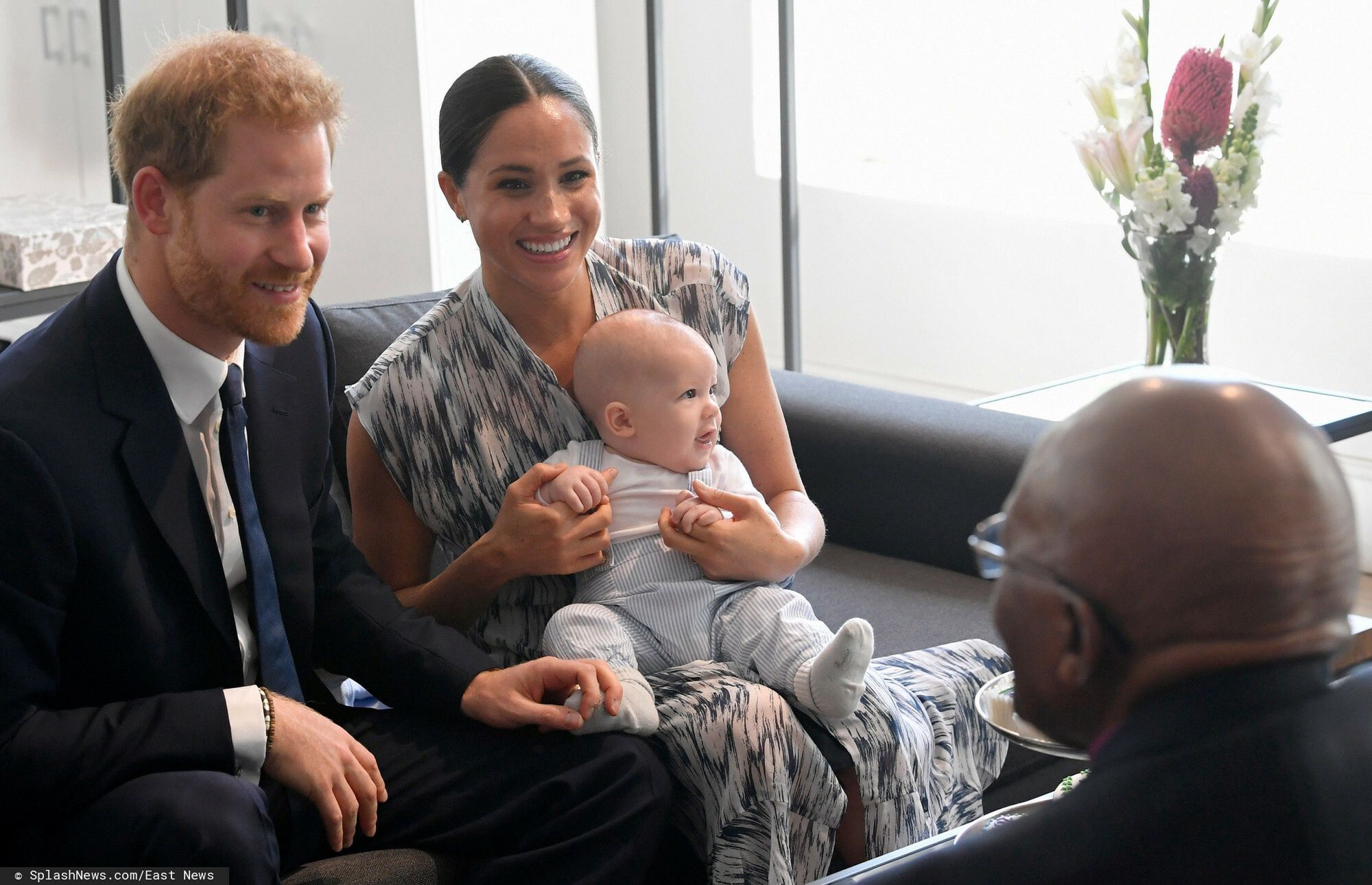 Meghan Markle, książę Harry i Archie 