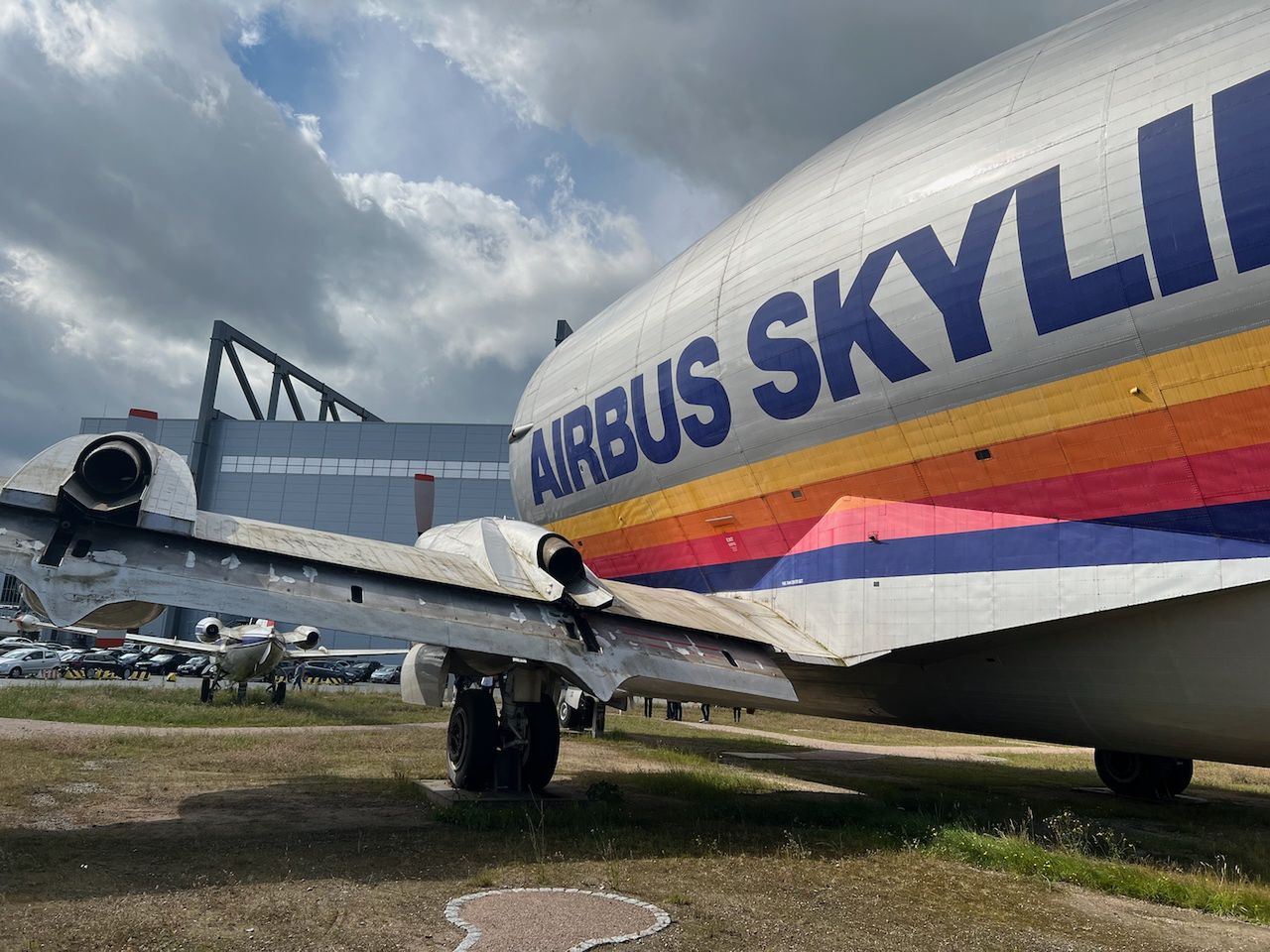 Wystawa historyczna w zakładach Airbusa w Hamburgu