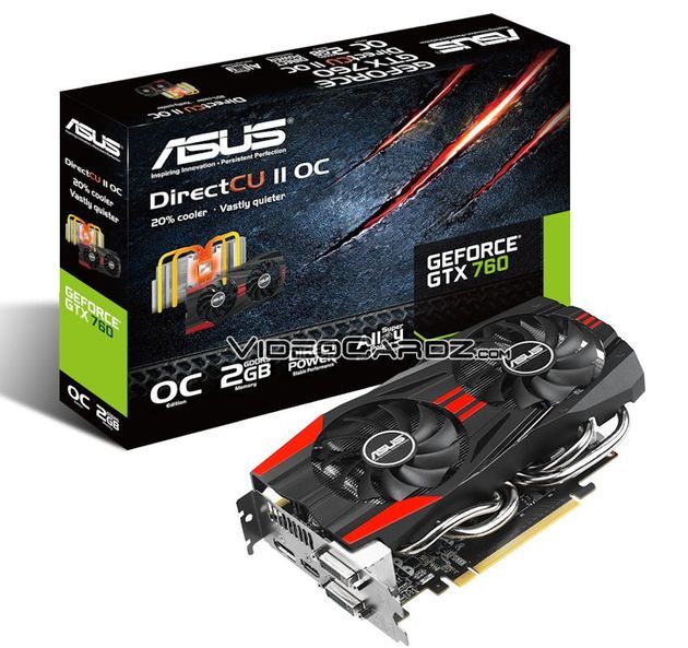 ASUS GeForce GTX 760 DirectCU II OC karta graficzna zdjęcie opakowanie