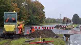Słupsk: Trwa budowa nowej sygnalizacji świetlnej