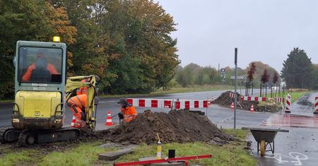 Słupsk: Trwa budowa nowej sygnalizacji świetlnej