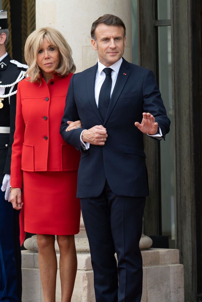 Brigitte and Emmanuel Macron