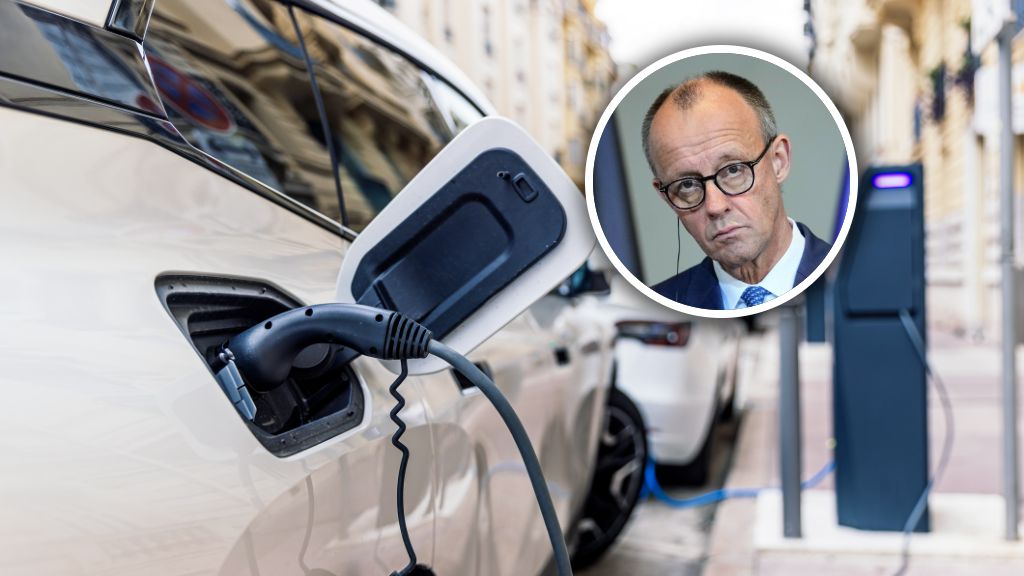 Kanclerz Niemiec podkreśla, że aut elektycznych przybywa za woln