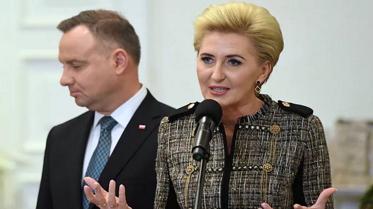 Andrzej i Agata Duda