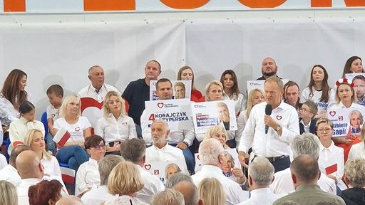 Donald Tusk w Płocku