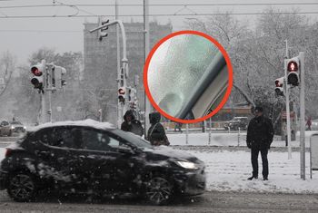 Dramatyczne warunki pogodowe. W autach tworzą się "drugie szyby"