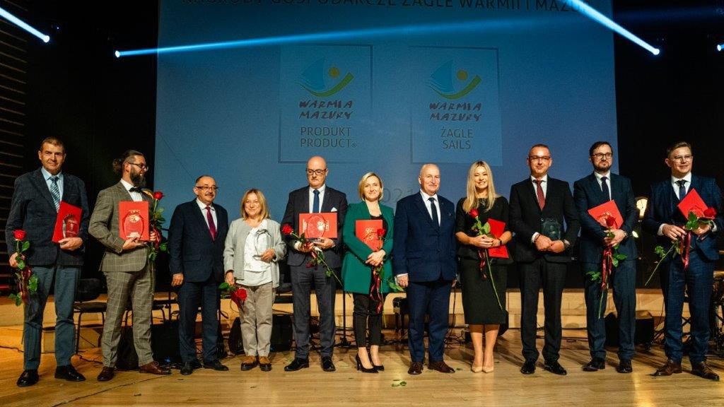 Laureaci Nagród Gospodarczych "Żagle Warmii i Mazur" w edycji 2021