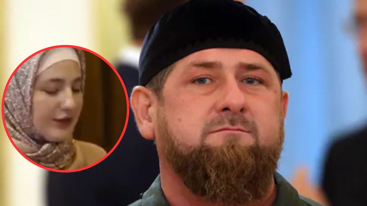 Córka Kadyrowa nagrana