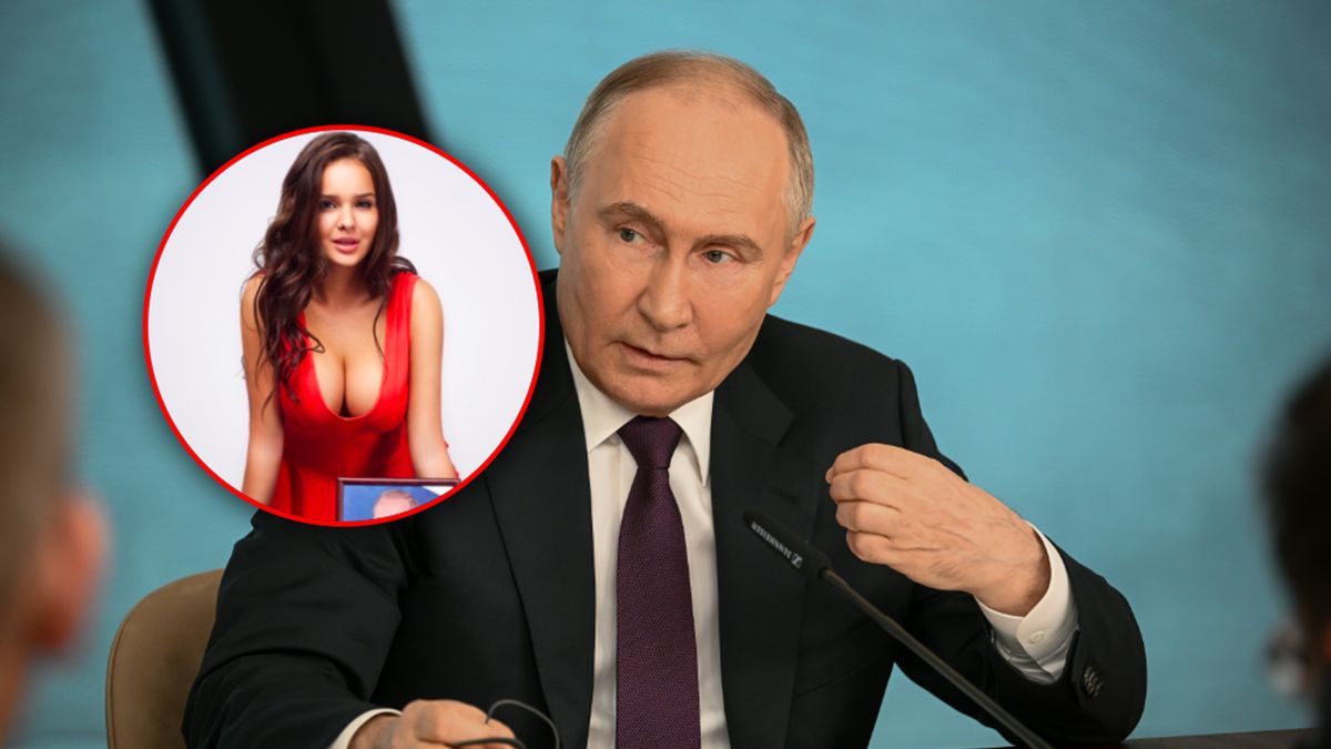 Władimir Putin i jego kochanka Alisa Chaczewa.