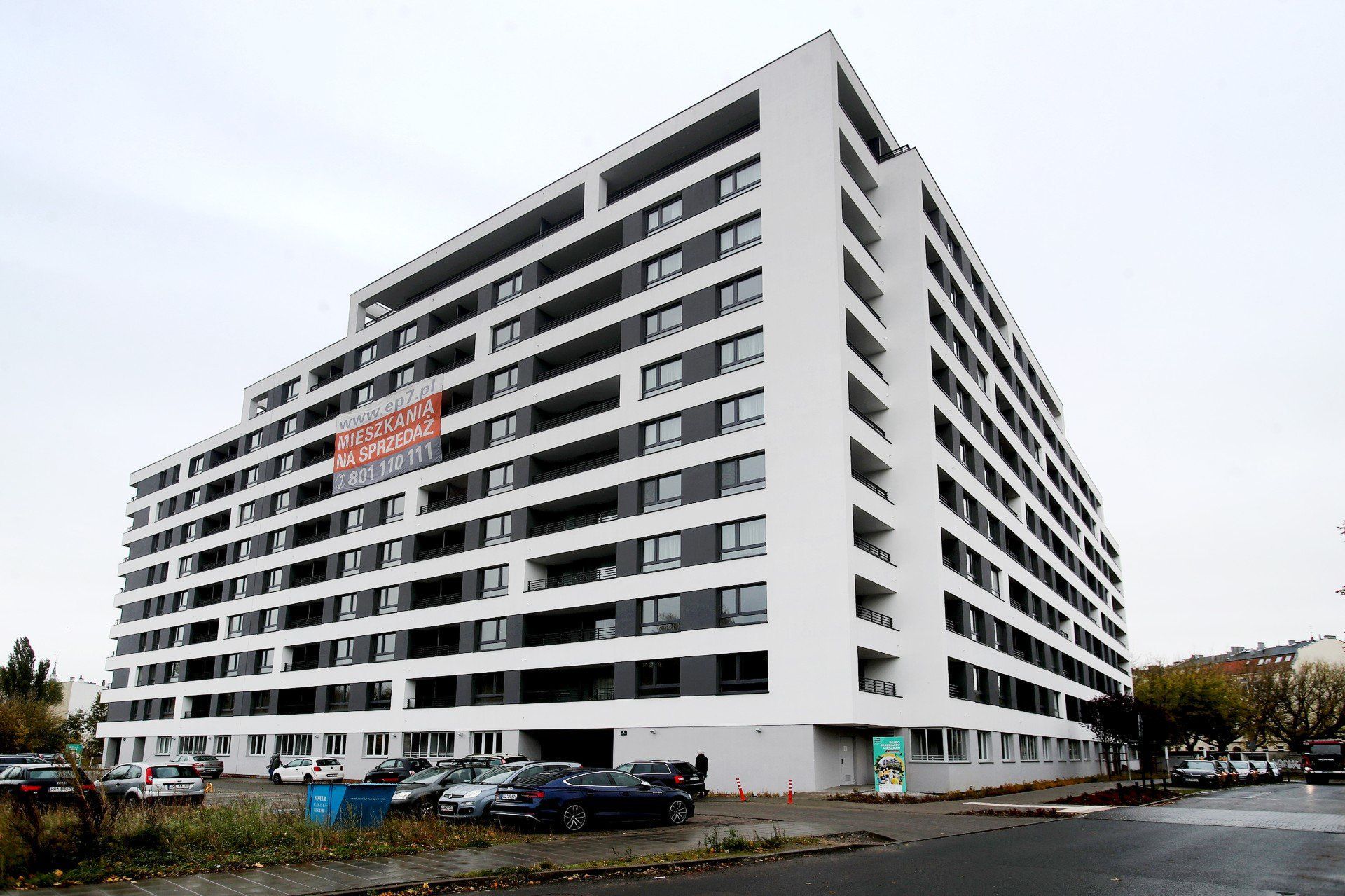 Fasady konkursowe ze Szczecina. Kategoria Budynek wielorodzinny nowy: ulica Emilii Plater 7 