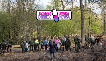 Zabrali do lasu nawet dzieci. Leśnicy pokazali, ile przybyło drzew