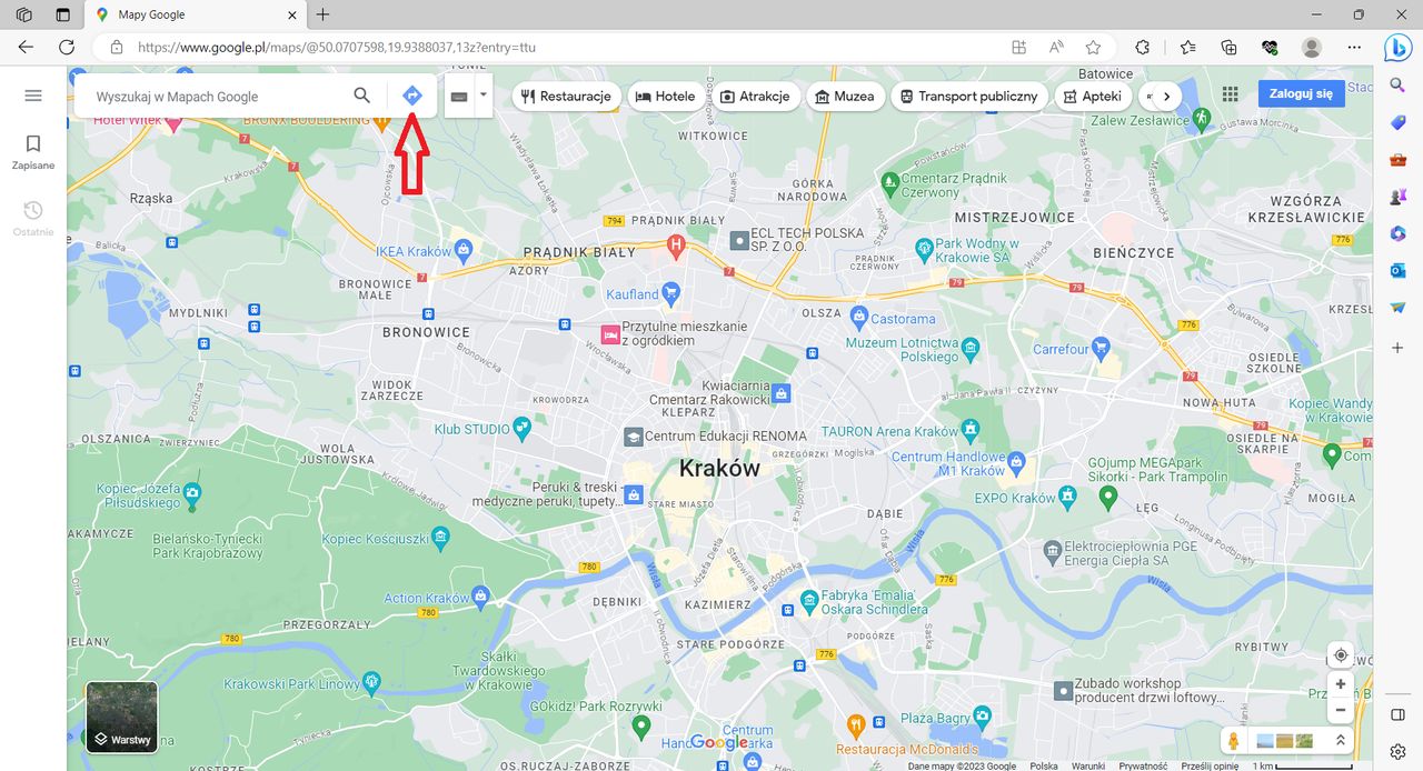Google Maps - jak zgłosić błąd na mapie?