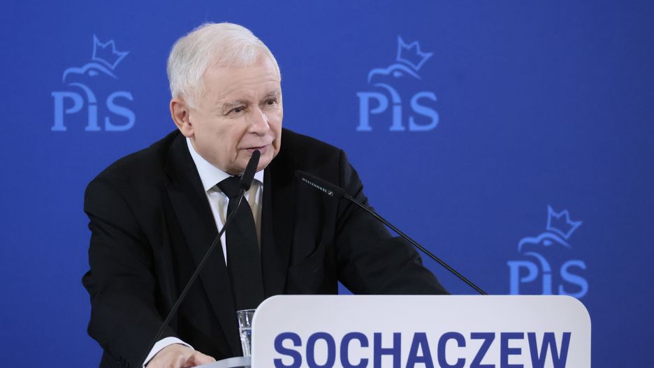 Prezes PiS Jarosław Kaczyński wSochaczewie. 08.06.2022 r.