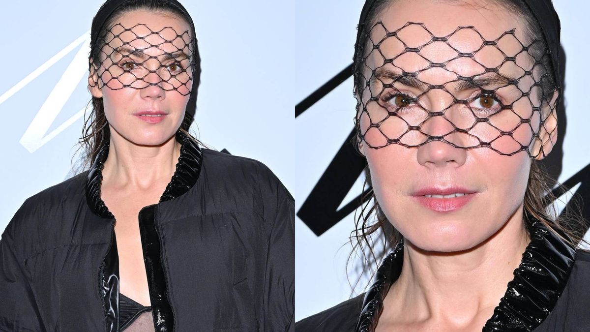 Olga Bołądź na evencie