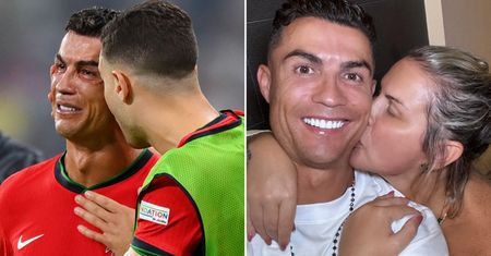Siostra Ronaldo zareagowała na jego łzy. Niezwykłe słowa